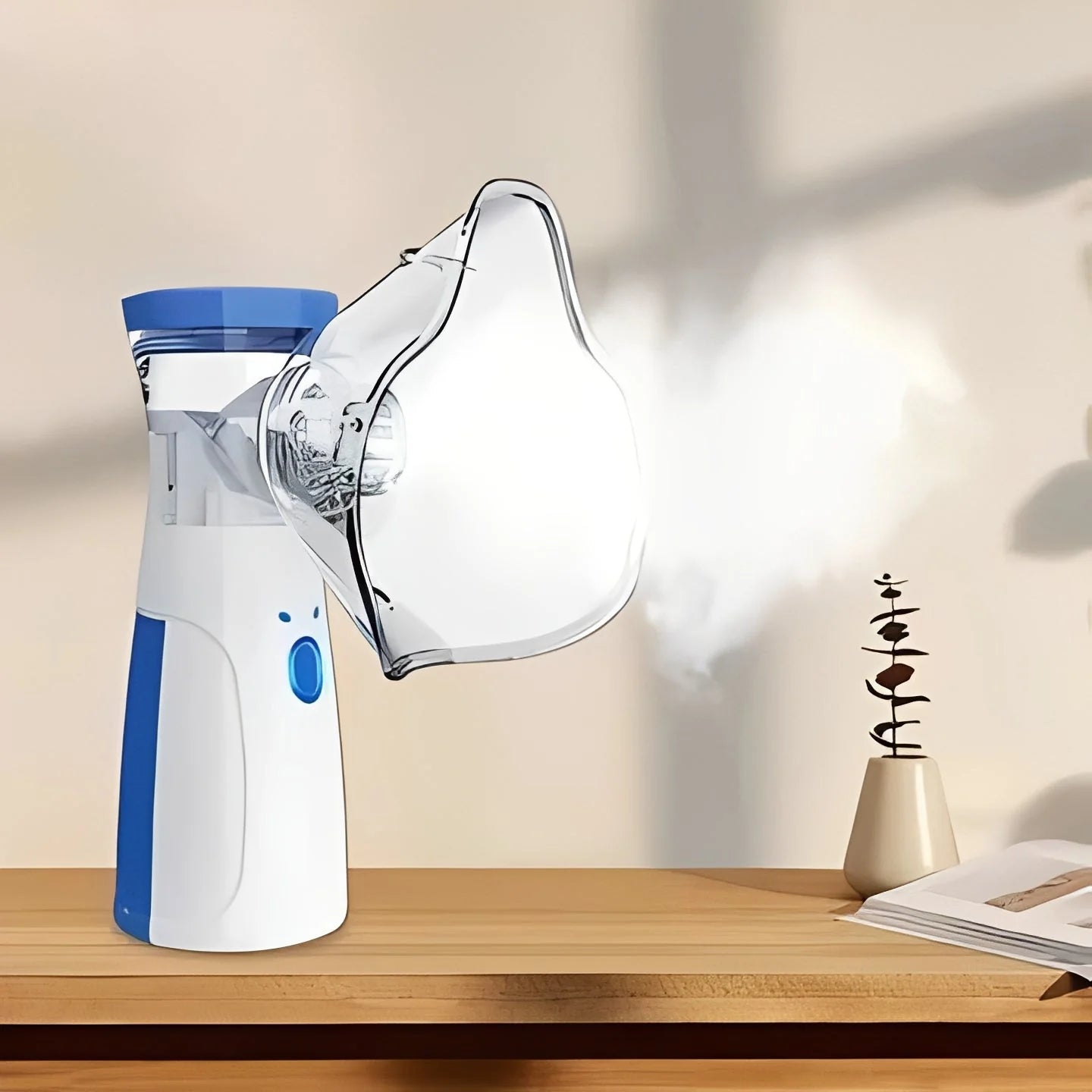 Portable USB Nebulizer for Home and Travel with Dual Masks