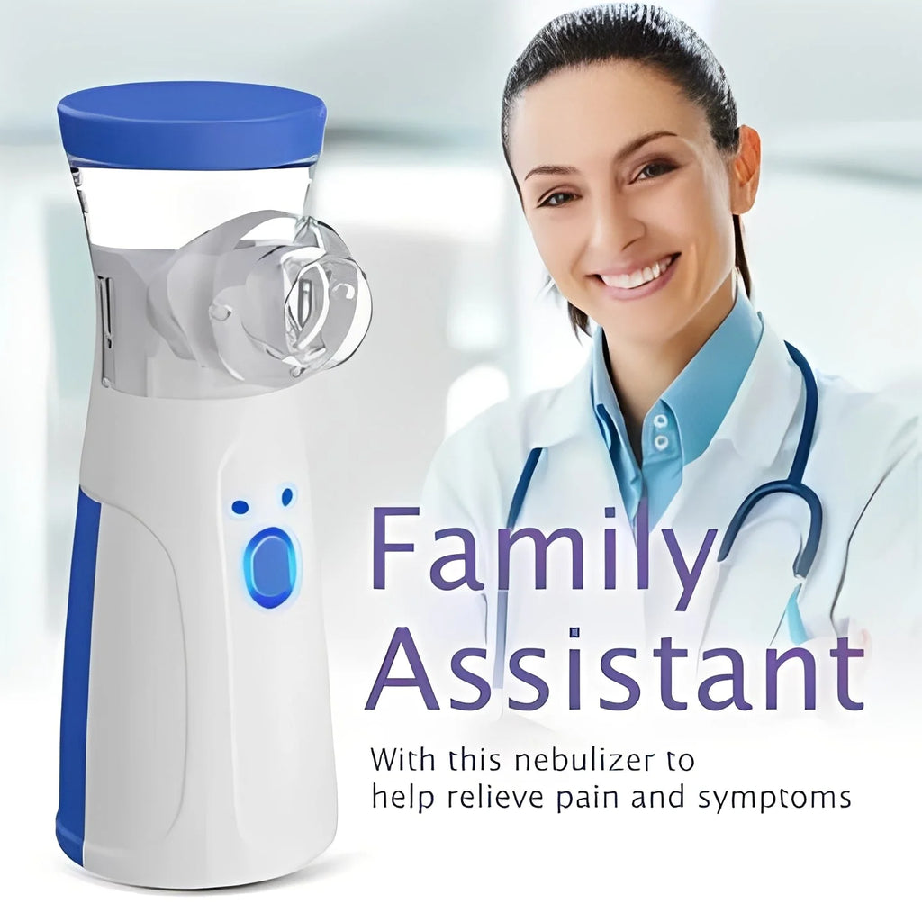 Portable USB Nebulizer for Home and Travel with Dual Masks