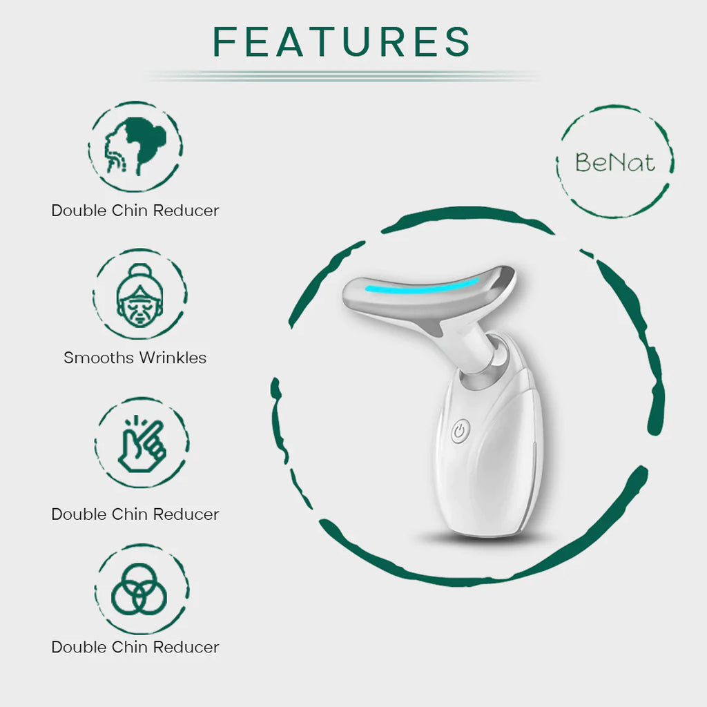Lift, Sculpt & Glow Toolkit -Set of 3 LED Therapy, Electric Gua Sha & Microcurrent Toning Device for Radiant Skin
