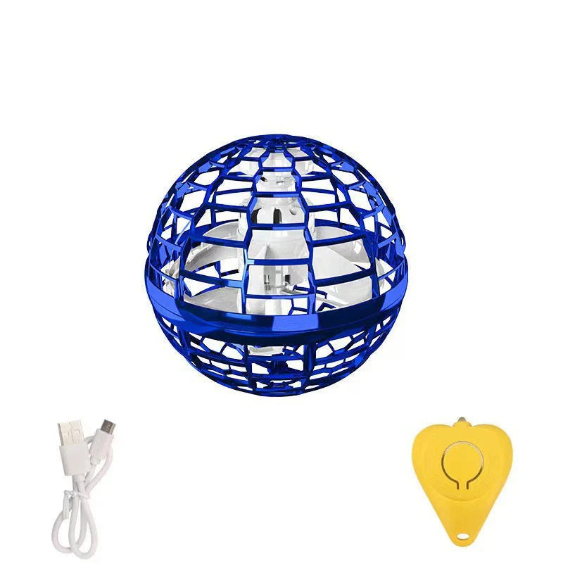 Cross-Border UFO Intelligent Sensing Hover Ball, Magic Flying Ball, Floating Ball, Fingertip Glowing Magic Ball, Children'S Toy, Wholesale F