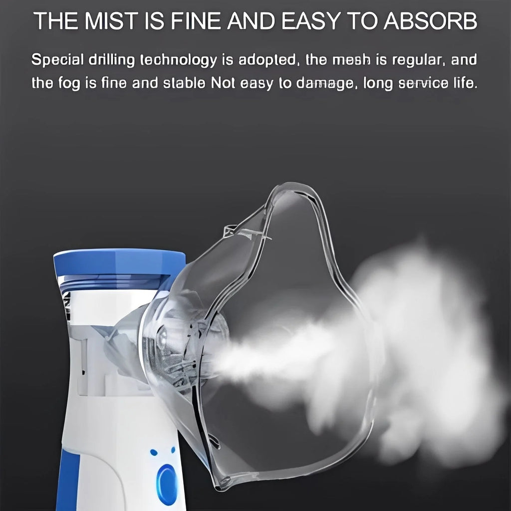 Portable USB Nebulizer for Home and Travel with Dual Masks