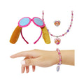 Licensed PAW PATROL Headbands for Girls - Kids Jewelry - Dress up Set All in One Giftable Box - Headband - Play Jewelry Set - 4Pc (Toddler Headband, Necklace, Dress up Bracelet, Ring) Ages 3+